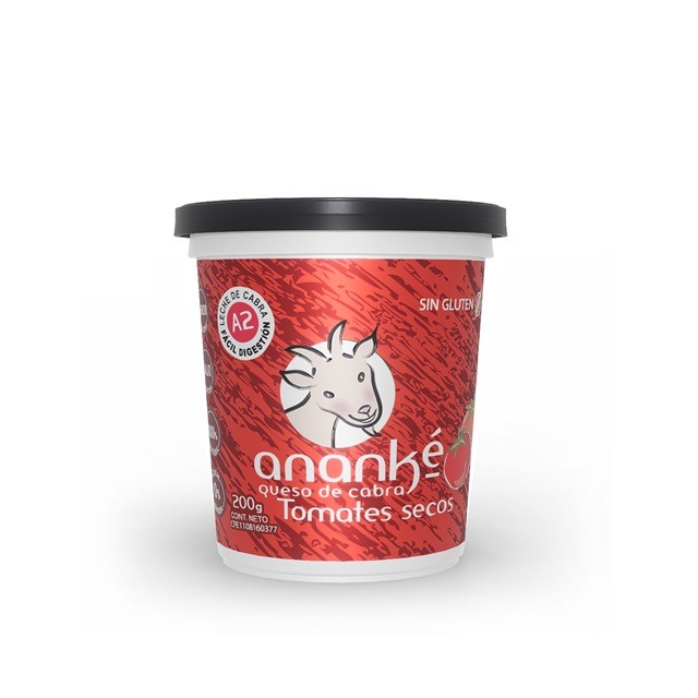 Queso de cabra artesanal Tomates Secos 200g